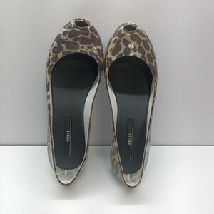 Melissa Women's Leopard Print Slip On Ballet Type Flats‎ Size US 6 EUR 37